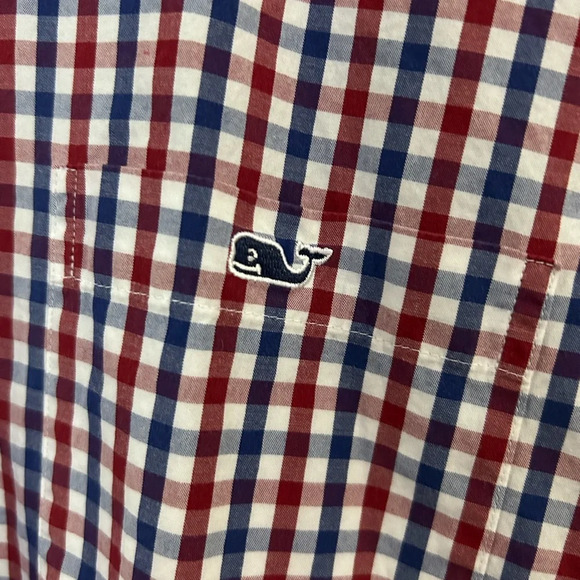 Vineyard Vines Men’s Medium Multicolor Check Slim Fit Tucker Shirt - Picture 5 of 9